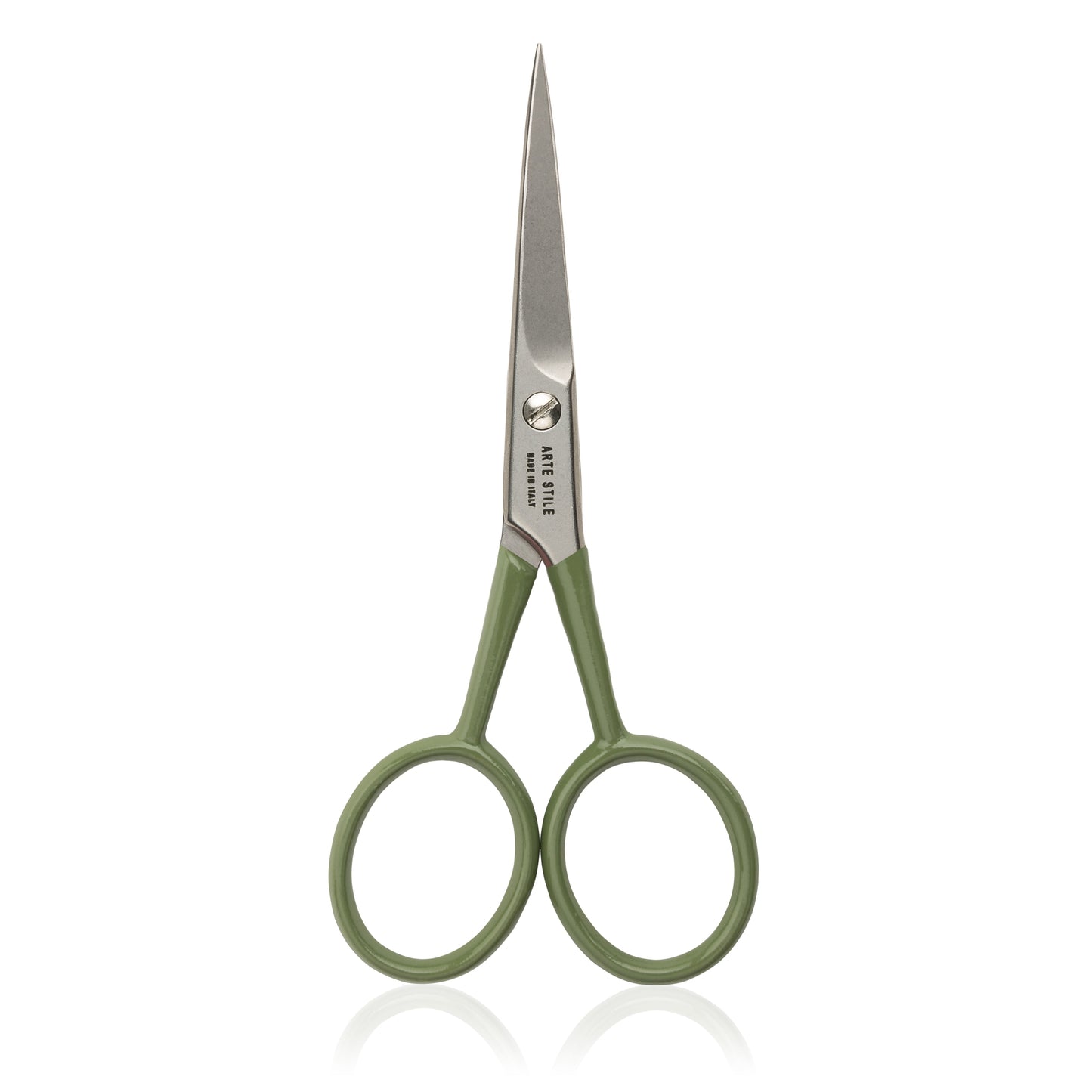 Slant Tip Tweezers + Brow Scissors Kit in Olive