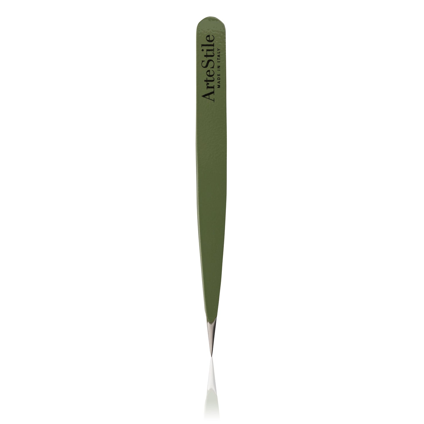 Point Tip Tweezers + Brow Scissors Kit in Olive