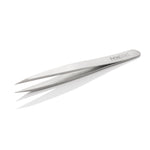 Italian-made stainless steel point tip tweezers for ingrown hairs