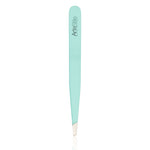 The Slant Tip Tweezers in Turquoise - ArteStile Beauty